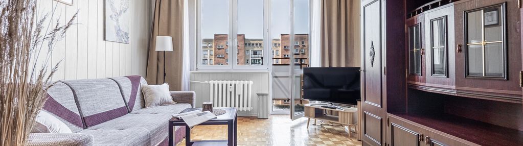 Wysokie piętro | funkcjonalne 2 pokoje | balkon
