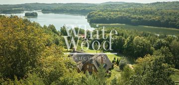 Wyjątkowy dom na kaszubach z widokiem na jezioro.
