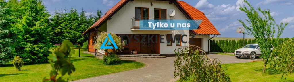 Dom z dużą działką.