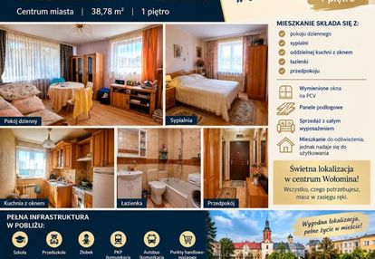 Mieszkanie na sprzedaż 38,87 m² – centrum wołomina