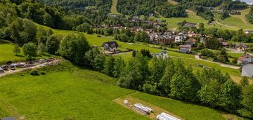 Działka w beskidach.