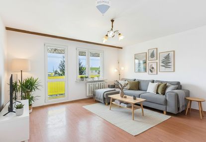 Przestronne mieszkanie 61m² z balkonem w łęcznej