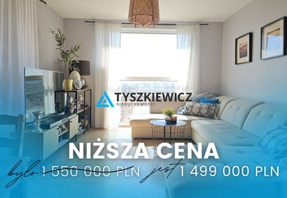 Trzy pokoje 59,2 m² z widokiem na morze  przymorze