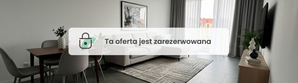 Dwupokojowe mieszkanie do wynajęcia od zaraz!