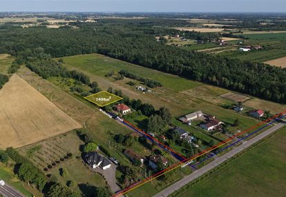 Działka budowlana 1498 m² | mpzp | łazy, kampinos