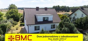 Sieraków śl. dom z duża działką  ok. 2500m2