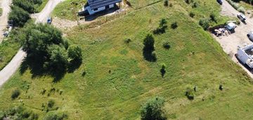 Działka z widokiem na panoramę gościcina 1400 m²