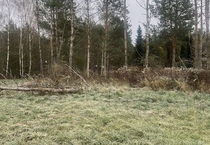 Działka budowlana 940 m² blisko lasu.