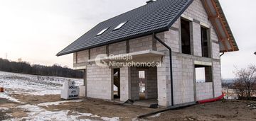 Dom w stanie surowym otwartym | działka z panoramą