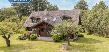 Ostrowy nad okszą dom z bali