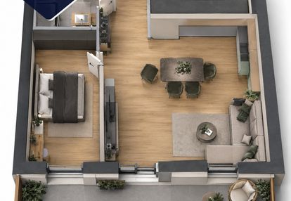 2-pok. z tarasem | rynek pierwotny | 0% prowizji