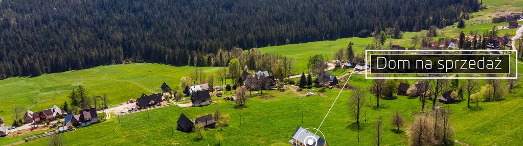 Działka z panoramą na tatry w bustryku k. zębu