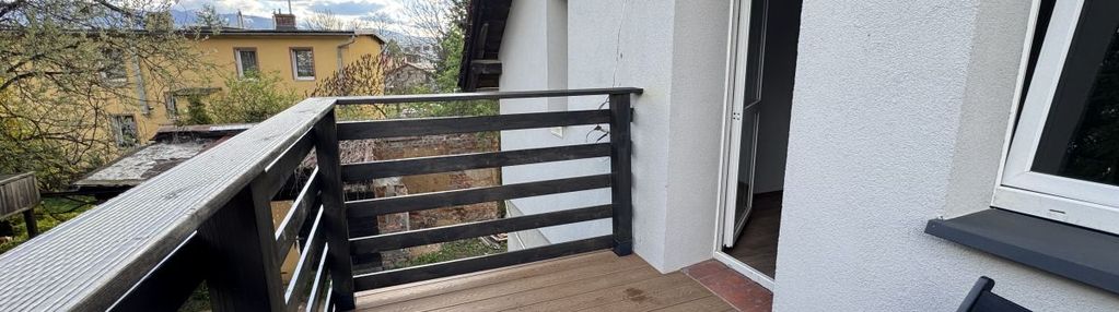 Mieszkanie z balkonem i ogródkiem