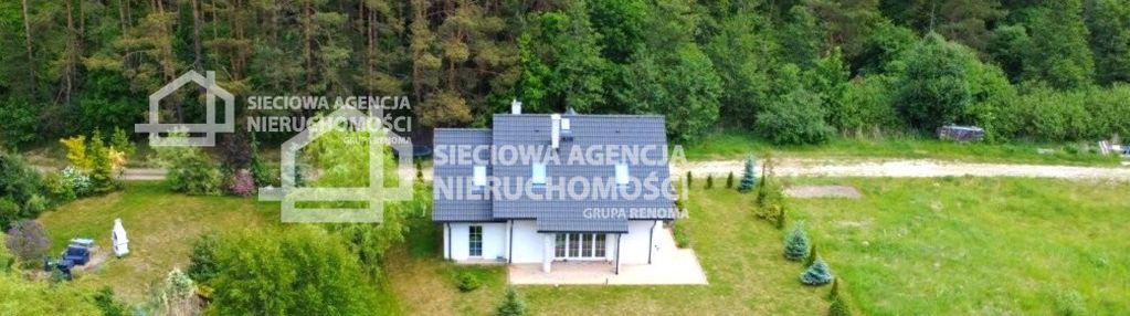 Uroczy nowoczesny dom przy lesie - kobysewo.