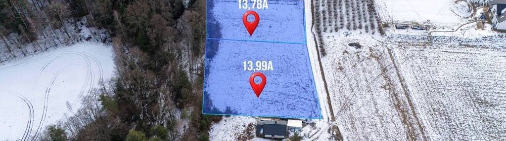 Działka budowlano-rekreacyjna kamionna | 13,78 ar