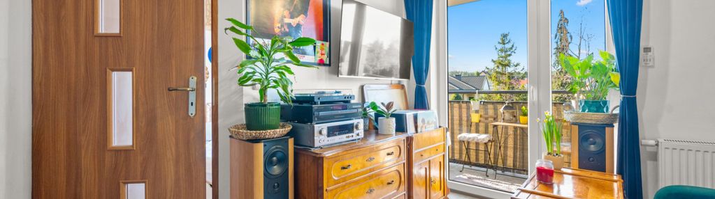 Kameralne 2‑pokojowe mieszkanie z balkonem