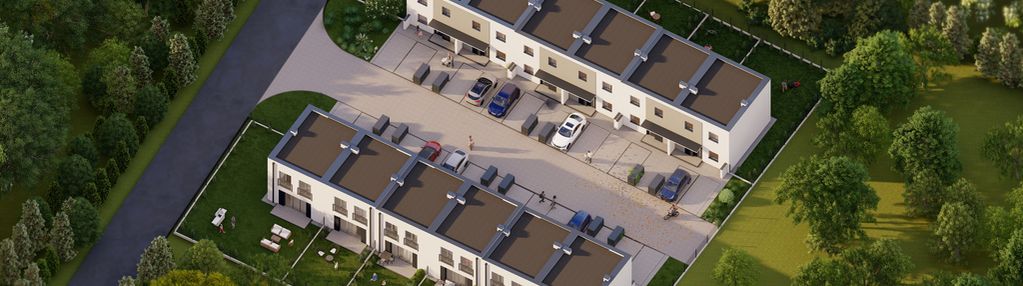 Narożna szeregówka / 233 m2 ogrodu / klucze 2025 r