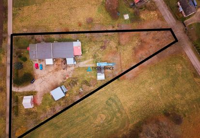 Teren inwestycyjny o pow.7061 m2 zabudowany łebień