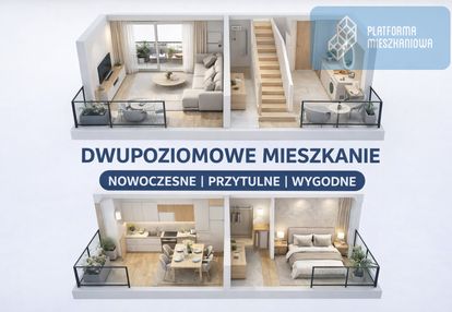 ⭐ostatni apartament dwupoziomowy | 2 balkony |wkd⭐