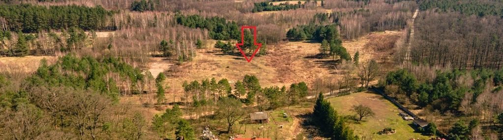 Działka budowlana przy lesie – os. herby, sieradz