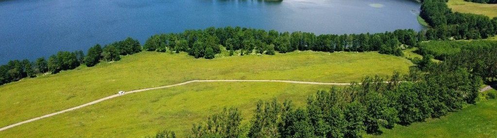 Działka nad jeziorem mleczówka /mazury