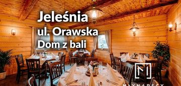 Dom z bali| inwestycja | dobry dojazd