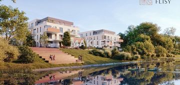 Nowe osiedle na flisach przy kanale bydgoskim