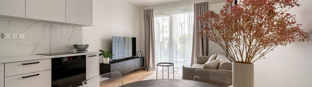 Nowoczesne 2 pokoje z ogródkiem | bemowo | garaż