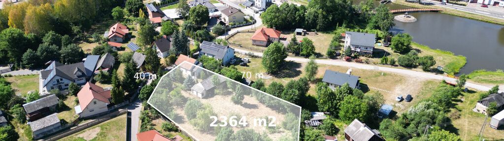 Działka z mpzp w centrum z domem i stodołą