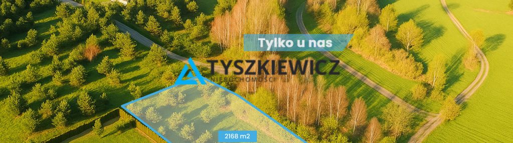 Chwaszczyno na granicy z gdynią - działka 2.168 m2