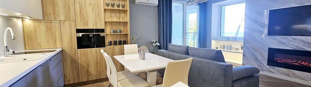 Apartament w dziwnówku z widokiem na morze