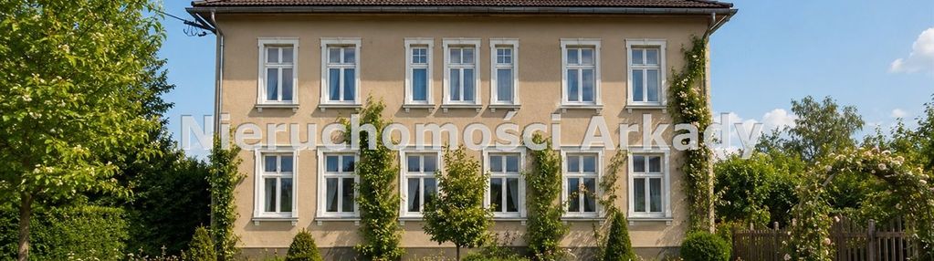 Przedwojenna willa/kamienica na dużej działce