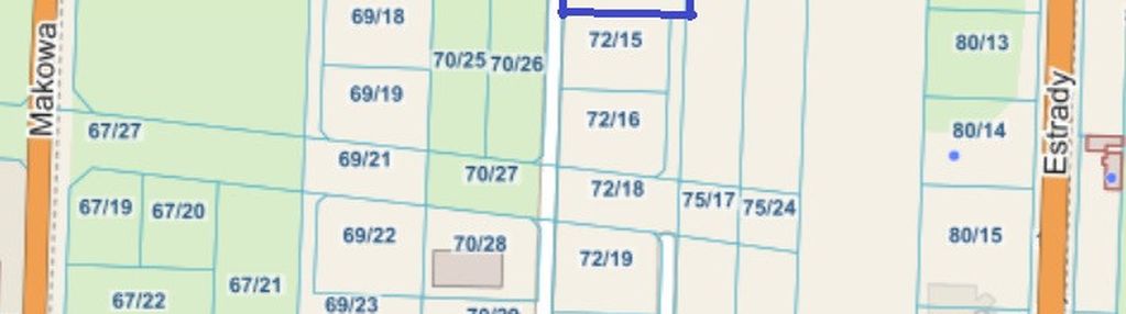 Mpzp dla u/p i część w mn, wjazd od ul. janickiego