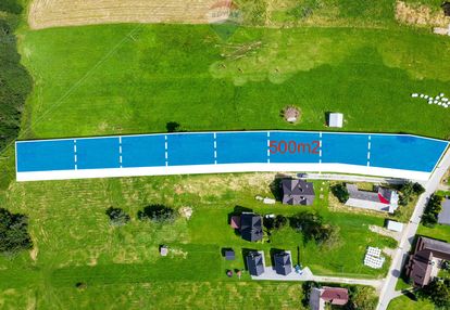 Działka 500m2 sierockie z widokiem na tatry