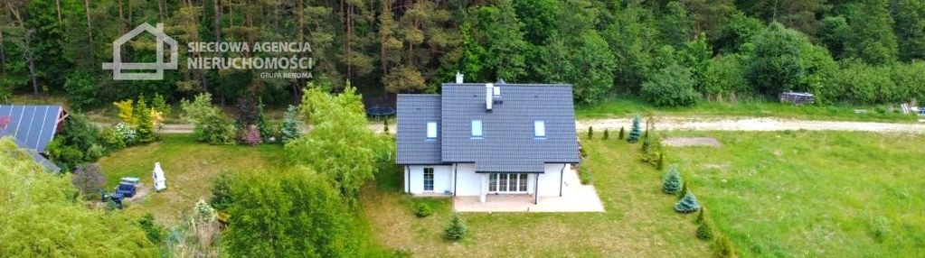 Nowoczesny dom przy lesie - kobysewo.
