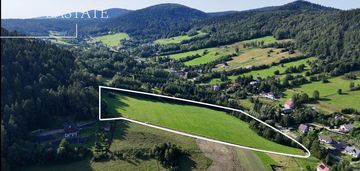 Grunt inwestycyjny 3,35 ha | mpzp | beskid sądecki