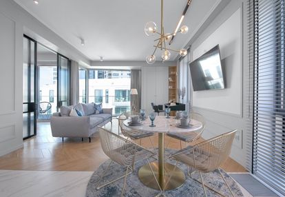 Yacht park - luksusowe studio na ostatnim piętrze