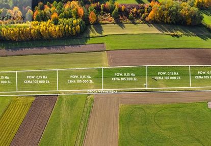 Klimkówka - działki 0,15 ha ul. osiedlowa!!