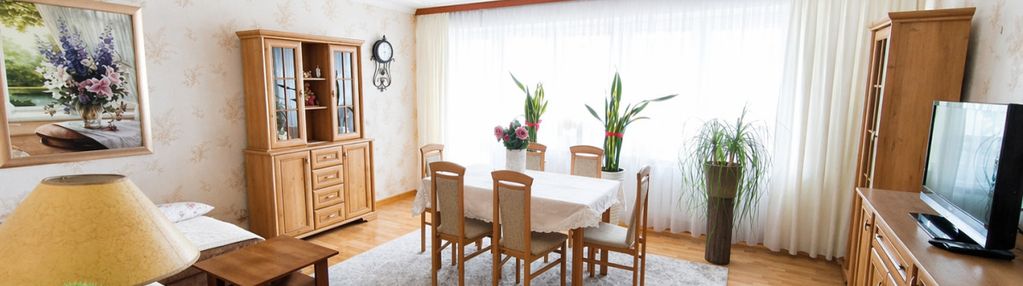 3-pokojowe mieszkanie z oddzielną kuchnią  61 m²