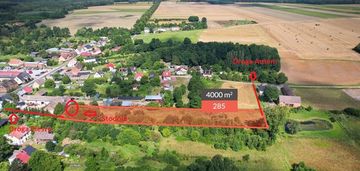 4000 m2|gmina główczyce|spokojna okolica!