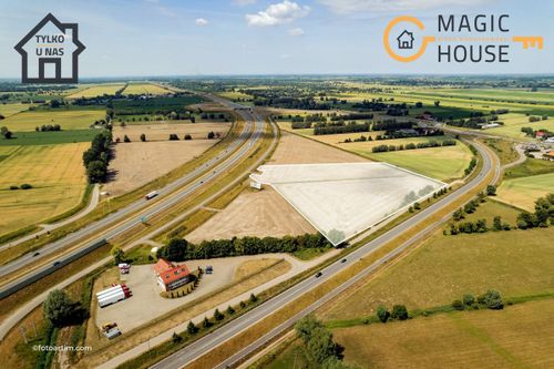 Działka inwestycyjna 2,86 ha przy s7 elbląg zachód