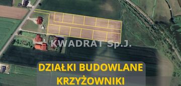 Atrakcyjne działki budowlane krzyżowniki