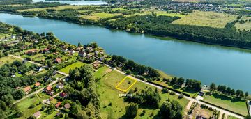 Działka z widokiem na jezioro, 3 km od pasymia
