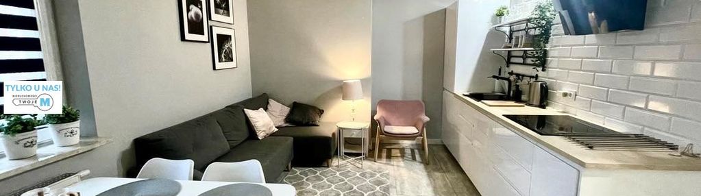 2 pokoje w apartamentowcu w centrum z wyposażeniem