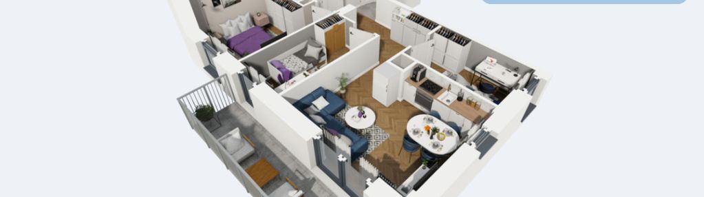 3 pok + 2x balkon / skm / metro karolin inwestycja
