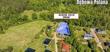 Działka na ekskluzywnym osiedlu dębowa polana!