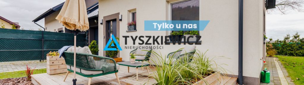 Nowoczesny dom bliźniak w zelewie gm. luzino