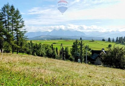 Działka  w rzepiskach z widokiem na tatry