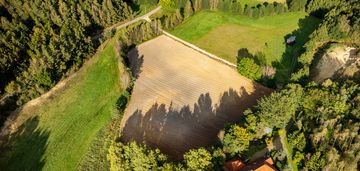 Działka rąb ,trzy rzeki szwajcaria kaszubska