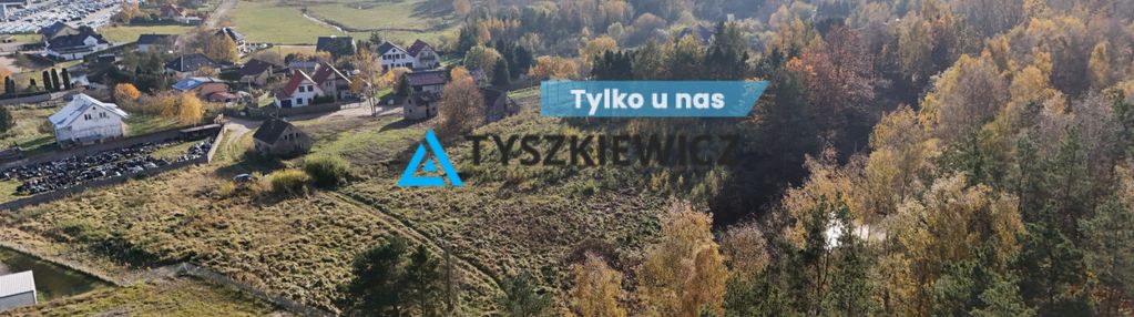Działki graniczące z lasem otomin